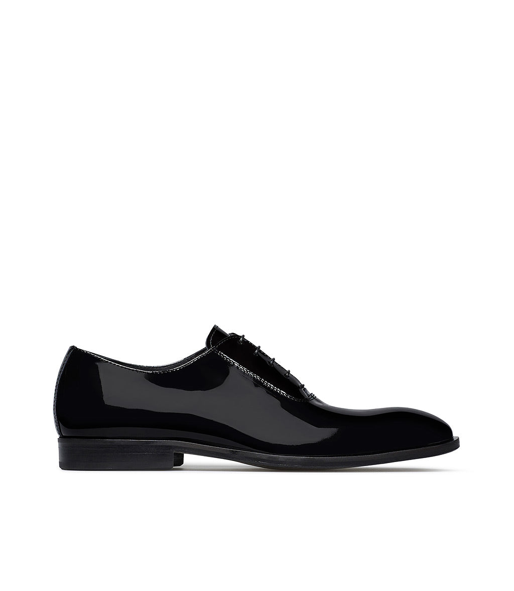 Black patent leather Oxford shoe | Loriblu display picture 1