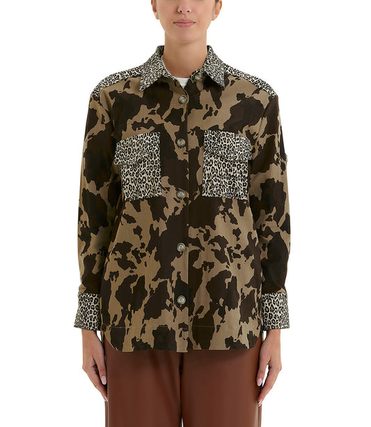 Patterned cotton shirt  