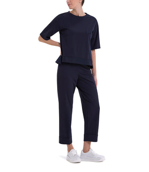 Blusa svasata blu